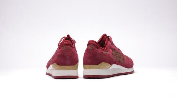 GEL LYTE III "LASER CUT" BURGUNDY